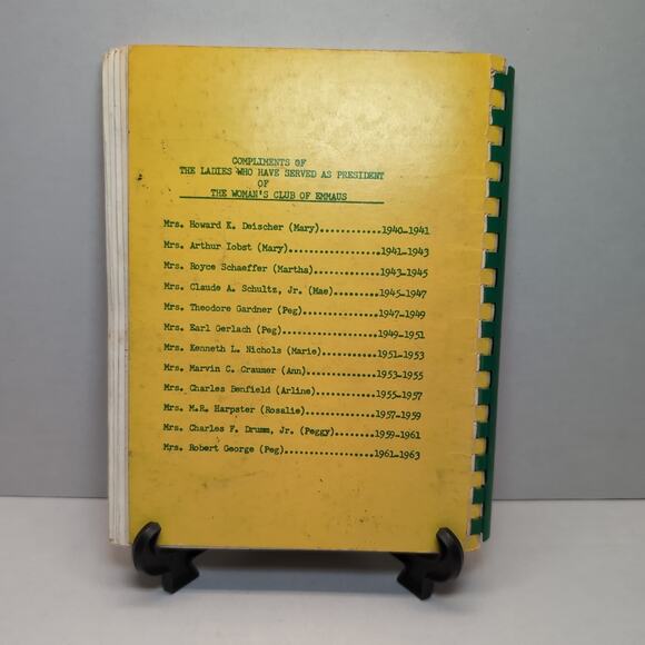 What's Cookin With The Emmaus Woman's Club Community Cookbook Pennsylvania - Picture 2 of 10